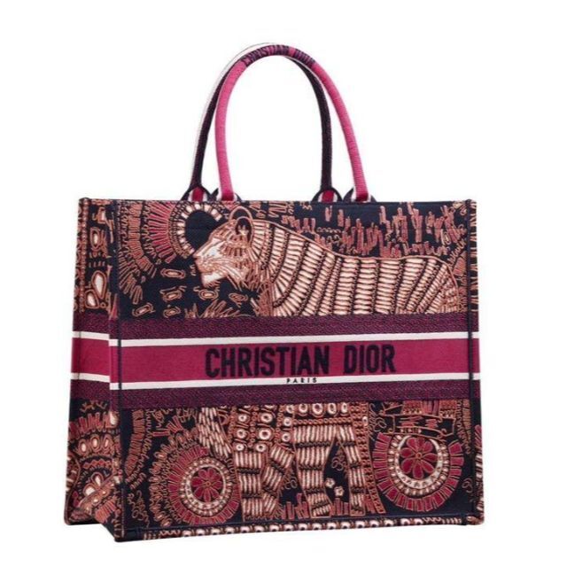 【国内即発送】 Christian Dior - Dior スモール「ブックトート」クリスマス限定レア柄 トートバッグ