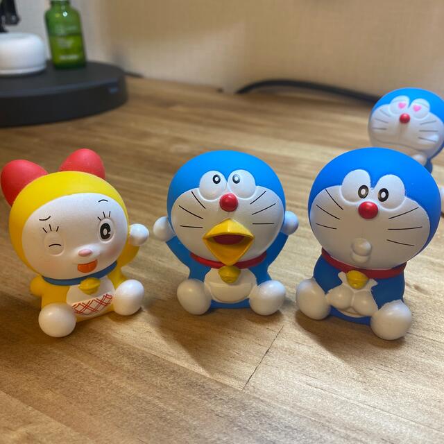 小学館(ショウガクカン)のドラえもん&ドラミちゃんマスコット6体 エンタメ/ホビーのおもちゃ/ぬいぐるみ(キャラクターグッズ)の商品写真