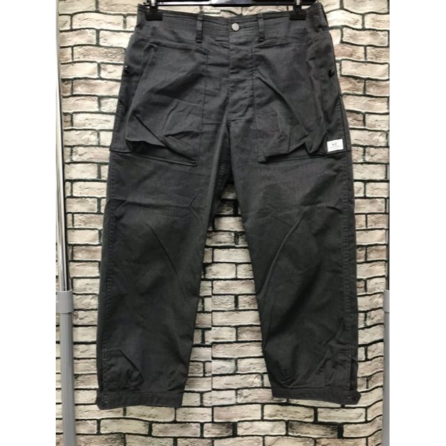 ササフラス★DIGS CREW PANTS4/5裾ボタンマルチポケットパンツ | フリマアプリ ラクマ