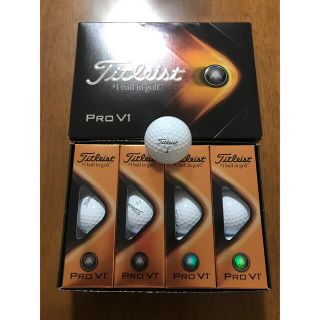 タイトリスト(Titleist)のゴルフボール タイトリスト PROV1 ホワイト ２ダース(その他)