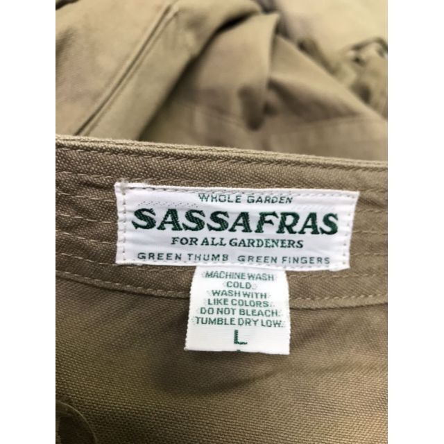 SASSAFRAS - ササフラス☆DIGS CREW PANTS4/5裾ボタンマルチポケット ...
