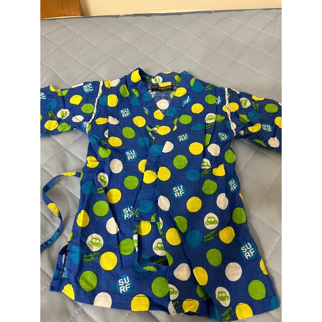 甚平　男の子　100サイズ キッズ/ベビー/マタニティのキッズ服男の子用(90cm~)(甚平/浴衣)の商品写真