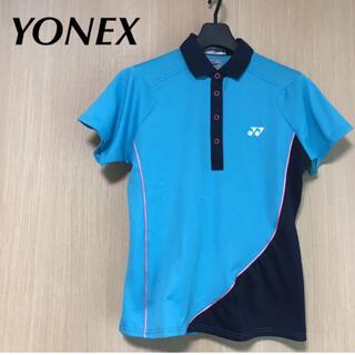 ヨネックス(YONEX)のYONEX ヨネックス レディース　M ポロシャツ　半袖　ユニフォーム　トップス(ウェア)