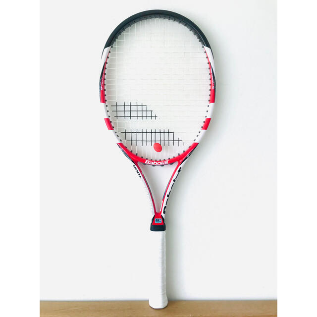 Babolat(バボラ)の【希少】バボラ『ピュアストームツアーGT』テニスラケット／レッド／G2／美品 スポーツ/アウトドアのテニス(ラケット)の商品写真