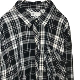 ギャップ(GAP)の【希少】ギャップ GAP チェック ネルシャツ レディース L(シャツ/ブラウス(長袖/七分))