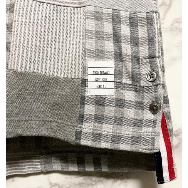 【極美品】THOM BROWNE クラストパッチワークTシャツ/ツギハギ