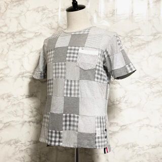 【極美品】THOM BROWNE クラストパッチワークTシャツ/ツギハギ