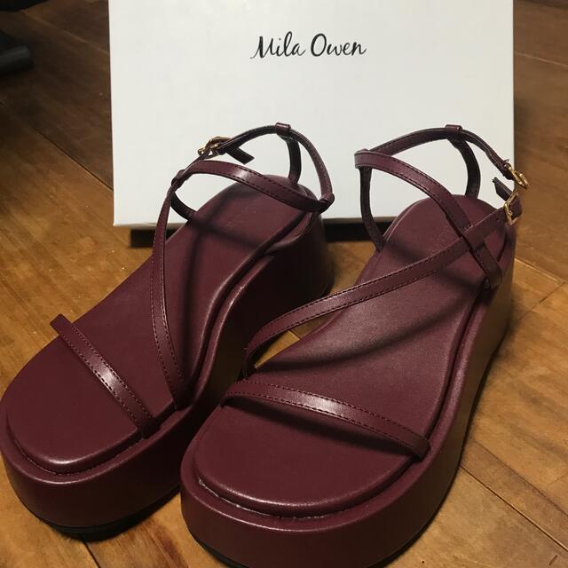Mila Owen(ミラオーウェン)のミラオーウェン　サンダル　36 レディースの靴/シューズ(サンダル)の商品写真