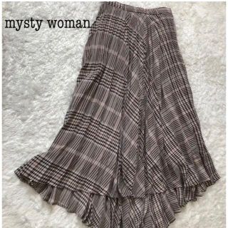 ミスティウーマン(mysty woman)のmysty woman ミスティウーマン レディーススカート ロング 美品(ロングスカート)