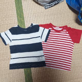 ベビーギャップ(babyGAP)のボーダー　Tシャツ(Tシャツ/カットソー)