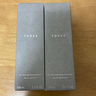 スリー(THREE)のTHREE スリー　メンズスキンケア　化粧水　乳液(化粧水/ローション)