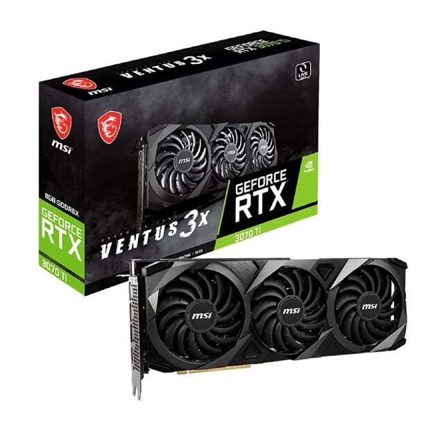 【新品】MSI RTX 3070 Ti VENTUS 3X 8G OC