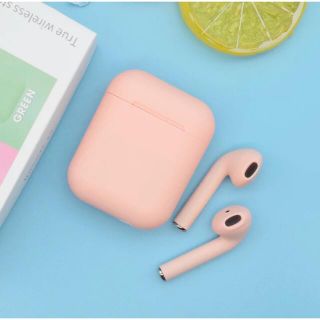 ピンク イヤホン Bluetooth ワイヤレスイヤホン inpods12 (ヘッドフォン/イヤフォン)