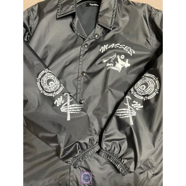 M&M - 美品 M&M × MASSES COACH JACKET SP01 Mサイズの通販 by M&M - 美品 M&M × MASSES COACH JACKET SP01 Mサイズの通販 by