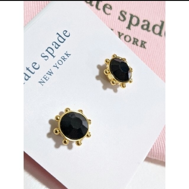 kate spade new york(ケイトスペードニューヨーク)の【新品】kate spade ケイトスペード ピアス フライングカラーベゼルスタ レディースのアクセサリー(ピアス)の商品写真