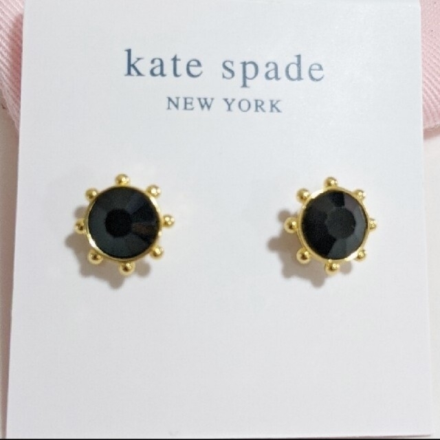 kate spade new york(ケイトスペードニューヨーク)の【新品】kate spade ケイトスペード ピアス フライングカラーベゼルスタ レディースのアクセサリー(ピアス)の商品写真