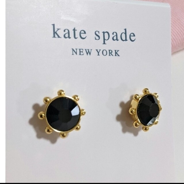 kate spade new york(ケイトスペードニューヨーク)の【新品】kate spade ケイトスペード ピアス フライングカラーベゼルスタ レディースのアクセサリー(ピアス)の商品写真