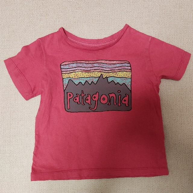 patagonia(パタゴニア)のpatagonia　ベビーｔシャツ　女のコ12-18month キッズ/ベビー/マタニティのベビー服(~85cm)(Ｔシャツ)の商品写真