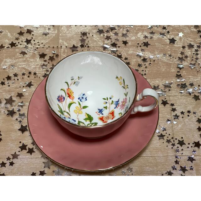 Aynsley China(エインズレイ)のエインズレイ　カップ&ソーサー3客セット インテリア/住まい/日用品のキッチン/食器(グラス/カップ)の商品写真