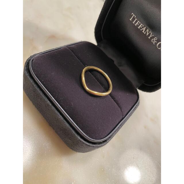 Tiffany & Co.(ティファニー)のティファニー カーブドバンド リングK18  750 レディースのアクセサリー(リング(指輪))の商品写真