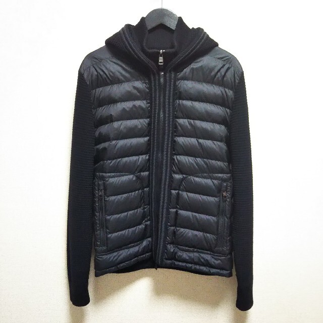 MONCLER モンクレール Maglione カーディガン ニット メンズ 黒