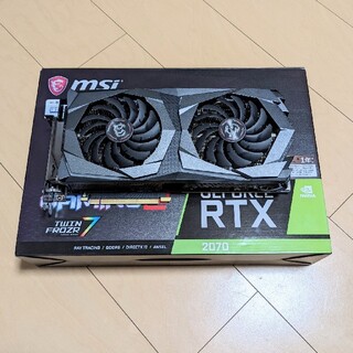 動作確認済 msi GeForce RTX2070 GAMING Z 8GB