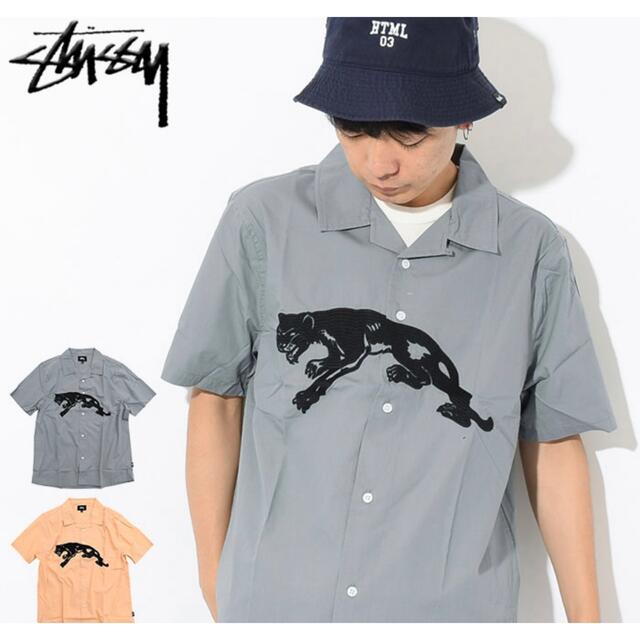 STUSSY(ステューシー)のステューシー STUSSY シャツ 半袖 メンズ Panther メンズのトップス(シャツ)の商品写真