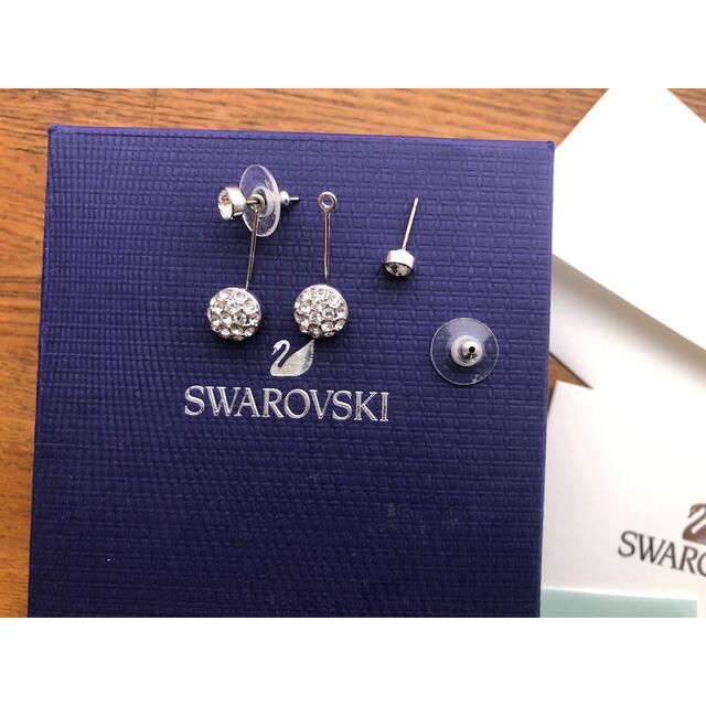 SWAROVSKI(スワロフスキー)のお値引き！スワロフスキーの3WAYピアス レディースのアクセサリー(ピアス)の商品写真