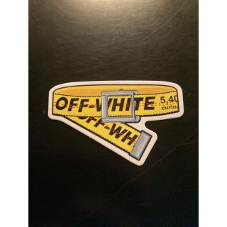 オフホワイト(OFF-WHITE)のOFF Whiteステッカー(ステッカー)