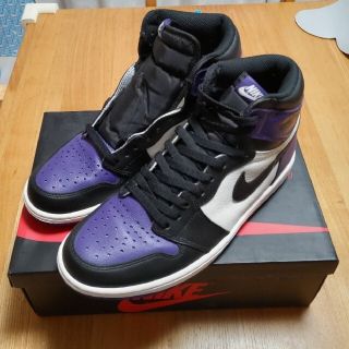 ナイキ(NIKE)のケリー様専用　NIKE AIR JORDAN1 OG コートパープル1.0(スニーカー)