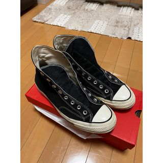 コンバース(CONVERSE)のCT70 黒　中古　10.5(スニーカー)