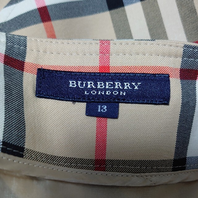 BURBERRY(バーバリー)のバーバリー BURBERRY チェック 台形スカート 膝下丈 13号 レディースのスカート(ひざ丈スカート)の商品写真