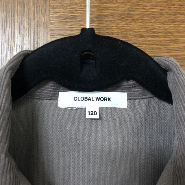 GLOBAL WORK(グローバルワーク)の即決 GLOBAL WORK コーデュロイジャケット 120cm キッズ/ベビー/マタニティのキッズ服男の子用(90cm~)(ジャケット/上着)の商品写真