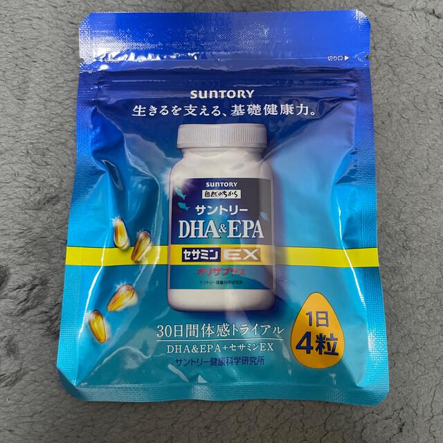 サントリー(サントリー)の【新品】サントリー自然のちから DHA&EPA＋セサミンEX 食品/飲料/酒の健康食品(ビタミン)の商品写真