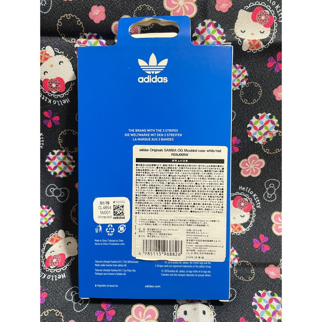 adidas(アディダス)の【未開封新品】アディダスオリジナル スマホケース iPhone XR スマホ/家電/カメラのスマホアクセサリー(iPhoneケース)の商品写真