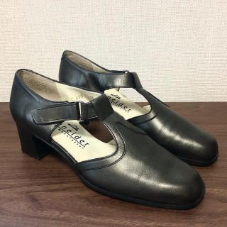 Schneider シュナイダー Tストラップ パンプス チャンキーヒールの通販