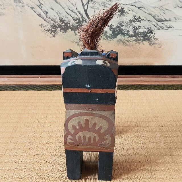 昭和レトロ】三春駒 郷土玩具 福島県 民芸品の通販 by 断捨離中 昭和レトロ】三春駒 郷土玩具 福島県 民芸品の通販 by 断捨離中
