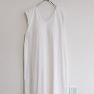 ユニクロ(UNIQLO)の【美品】UNIQLO✕mamekurogouchi ブラトップ　ロングワンピース(ロングワンピース/マキシワンピース)