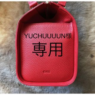 ビューティアンドユースユナイテッドアローズ(BEAUTY&YOUTH UNITED ARROWS)のchiiiibag レザーボストンバッグ ch!iiibag チーバッグ 赤(ハンドバッグ)