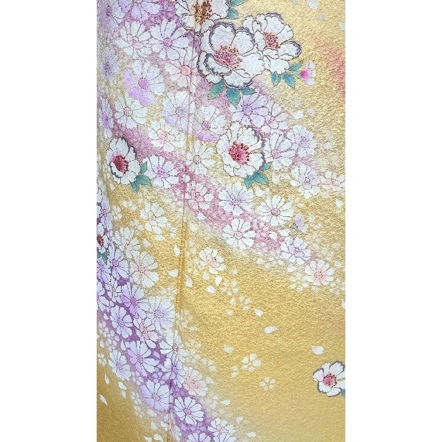 おしゃれ】 振袖6点セット《暈し染め・金銀彩霞舞花文様》の通販 by