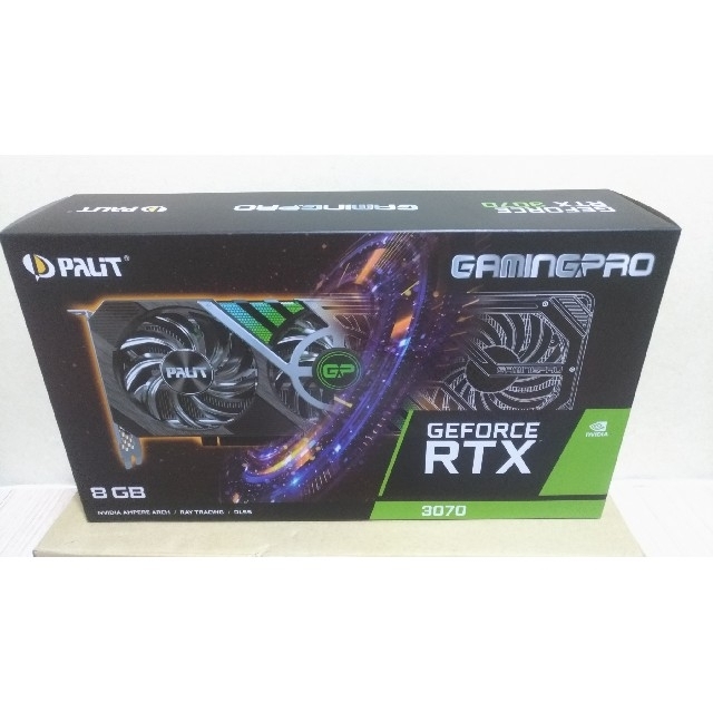 GeForce RTX 3070 GamingPro V1 8GB LHR版 スマホ/家電/カメラのPC/タブレット(PCパーツ)の商品写真