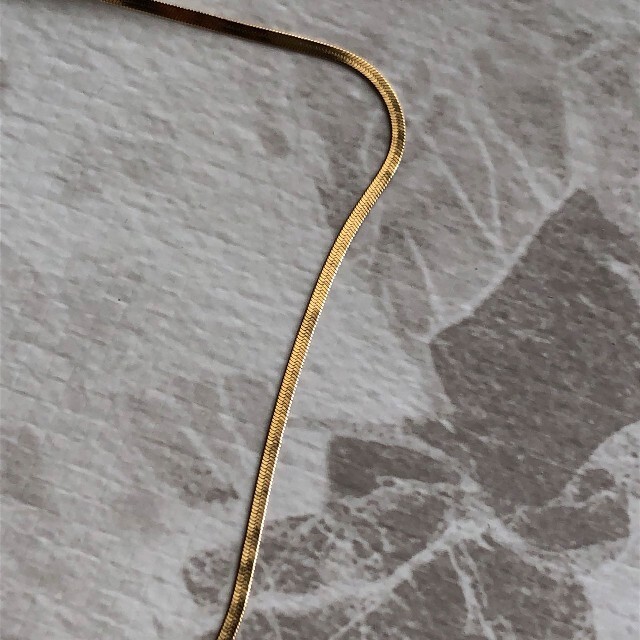TODAYFUL(トゥデイフル)のスネークチェーン スネーク ネックレス 　　ゴールド　ステンレス 2mm レディースのアクセサリー(ネックレス)の商品写真