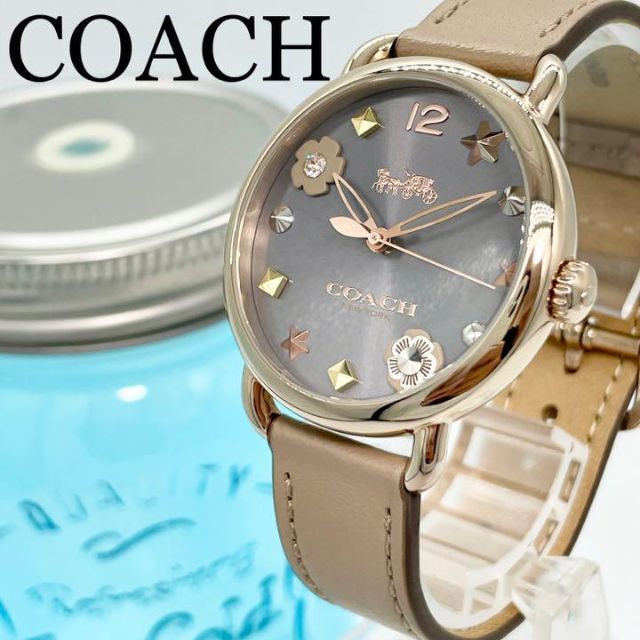 Coach 265 Coach コーチ時計 グレー ブラウンベージュ レディース腕時計 人気の通販 By Haru S Shop コーチならラクマ