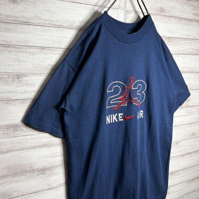 NIKE - 【USA製!!】ナイキ ︎刺繍ロゴ 白タグ ゆるだぼ 重ね着 VINTAGEの通販 by ★古着屋KURO★ フォロー割引