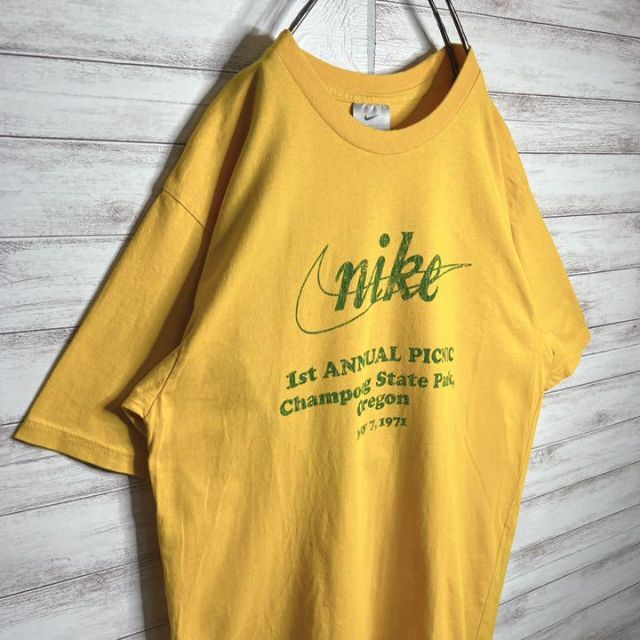 入手困難!!】ナイキ ✈︎ 筆記体ロゴ ゆるだぼ 半袖 Tシャツ 重ね着