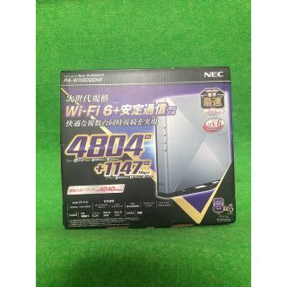 エヌイーシー(NEC)のNEC 無線LANルーター PA-WX6000HP(PC周辺機器)