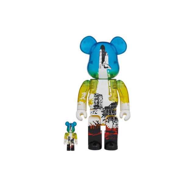 SPACE SHUTTLE BE@RBRICK LAUNCH 100&400%