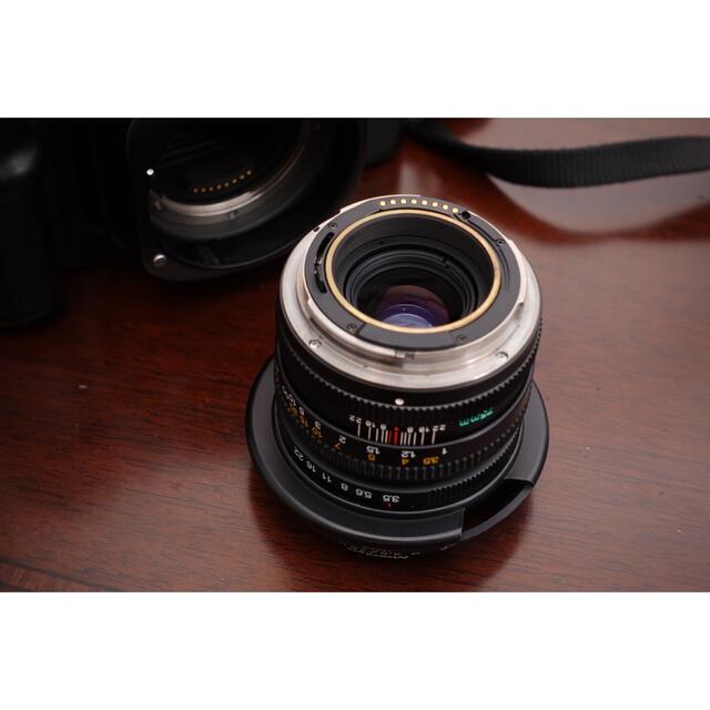 USTMamiya(マミヤ)のマミヤ Mamiya New 6 MF レンズ G 3.5/75L スマホ/家電/カメラのカメラ(フィルムカメラ)の商品写真