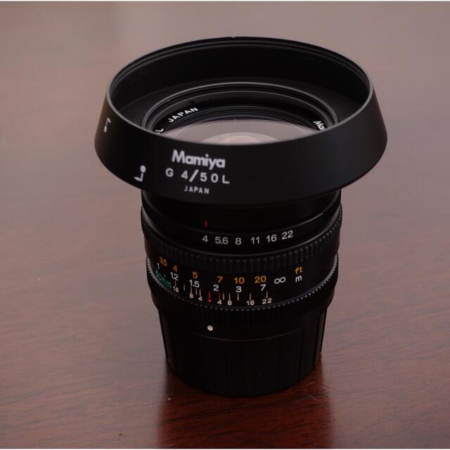 USTMamiya(マミヤ)のマミヤ Mamiya New 6 MF レンズ 50mm 75mm 150mm スマホ/家電/カメラのカメラ(フィルムカメラ)の商品写真