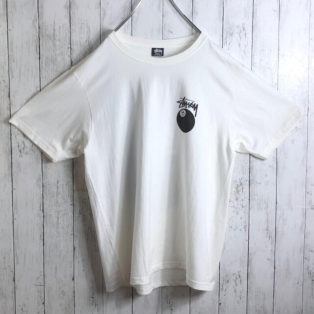 STUSSY - 【新品】【両面プリント】ステューシー 8ボール Tシャツ M STUSSY - 【新品】【両面プリント】ステューシー 8ボール Tシャツ M